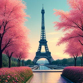 Paris in spring