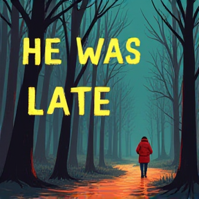 He was late 