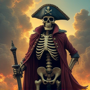 epic badass pirate skeletons that go hard