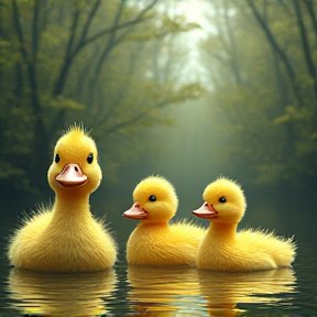 Five little ducks