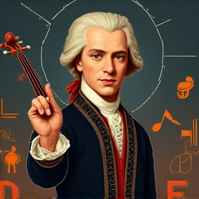 Mozart rappt auf Copyright Free Hip Hop Beat