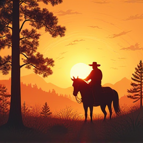 Midnight Sun Cowboy