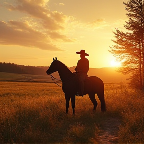 Midnight Sun Cowboy