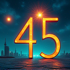 45