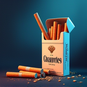 Un Paquete de Cigarrillos