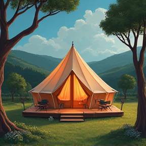 Come Glamping at Brackenbarns Country