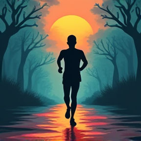 The runner