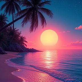 Tropical Sunset Disco