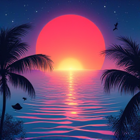 Tropical Sunset Disco