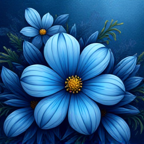 Flor Azul