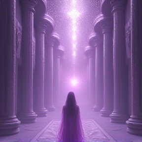  lilac enchantress in great temple of divine