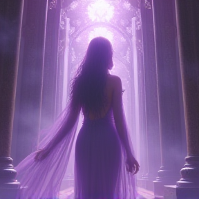  lilac enchantress in great temple of divine