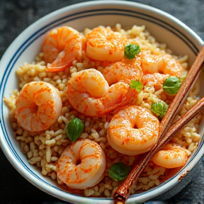 shrimp fried rice!