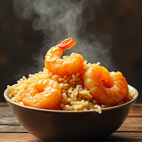 shrimp fried rice!