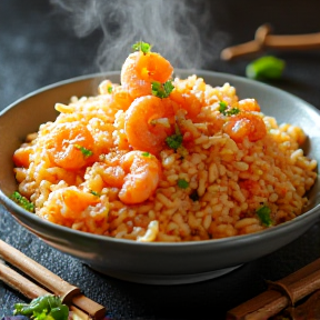 shrimp fried rice!