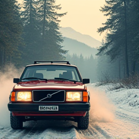 Volvo 240 Drangedal Rally