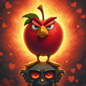 Angry Bird Apple Pie