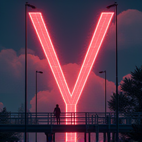 V