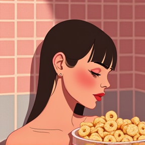 Bath of Cheerios