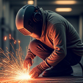 Band saw blade welding