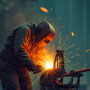 Band saw blade welding