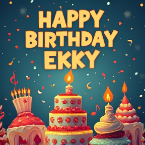 Selamat Ulang Tahun Ekky