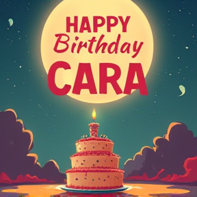 Happy 6th Birthday Cara!