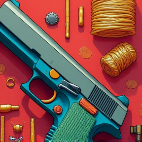 Yarn and Toy Guns