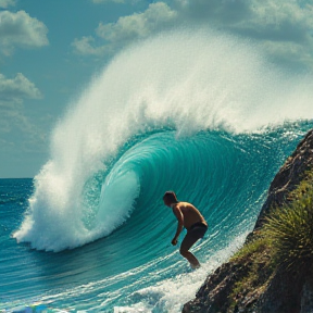 Montée des Vagues