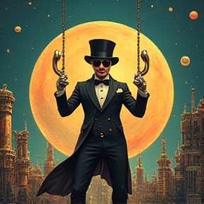 Nutty Professor in a Steampunk World