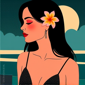 Frangipani Girl