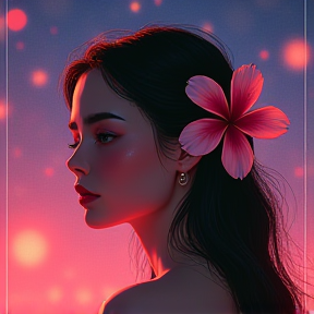 Frangipani Girl