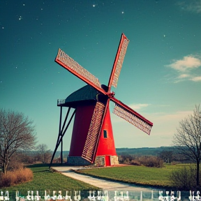 Christmas at Heckington Windmill