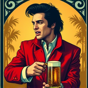 Elvis Pije Pivo