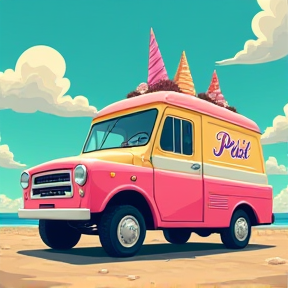 Ice cream truck