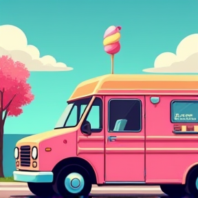 Ice cream truck