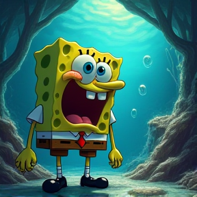 SpongeBob's Descent into Darkness