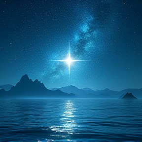 Estrella en el mar 