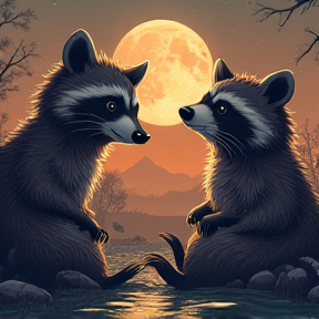 Raccoons on the Blockchain