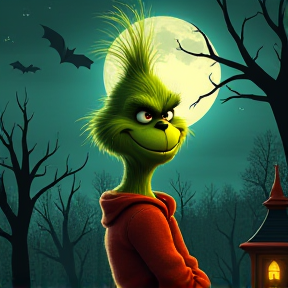 Mr Grinch for Halloween