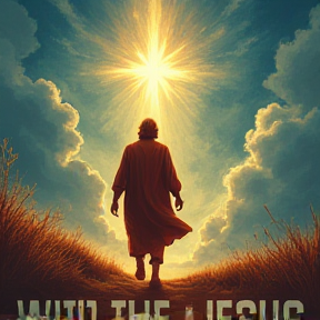 If I could walk with Jesus 