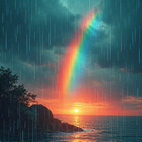 The Rainbow After the Rain