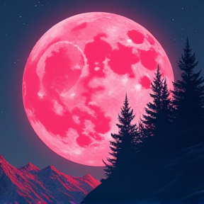 Under the Great Pink Moon