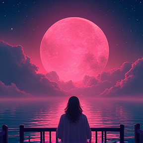 Under the Great Pink Moon