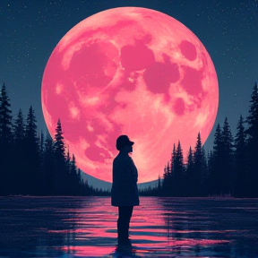 Under the Great Pink Moon