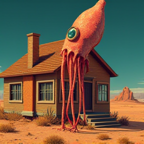 Mars House Squid