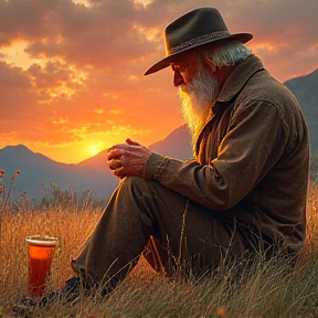 The Old Man and the Red Bush Tea