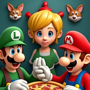 The Short Tales of James Robin Nokia Stevens Italiano Pizza Pasta Cooker Mario Luigi the Third