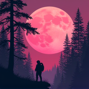 Under the Great Pink Moon