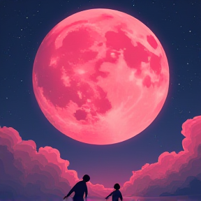 Under the Great Pink Moon